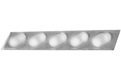 Deurdemper zelfklevend transparant 8x1.6mm (100)